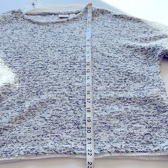 CHICO’S knit sparkly sweater - Picture 8 of 13